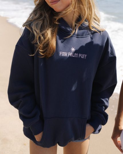Classic Puff Hoodie in Navy