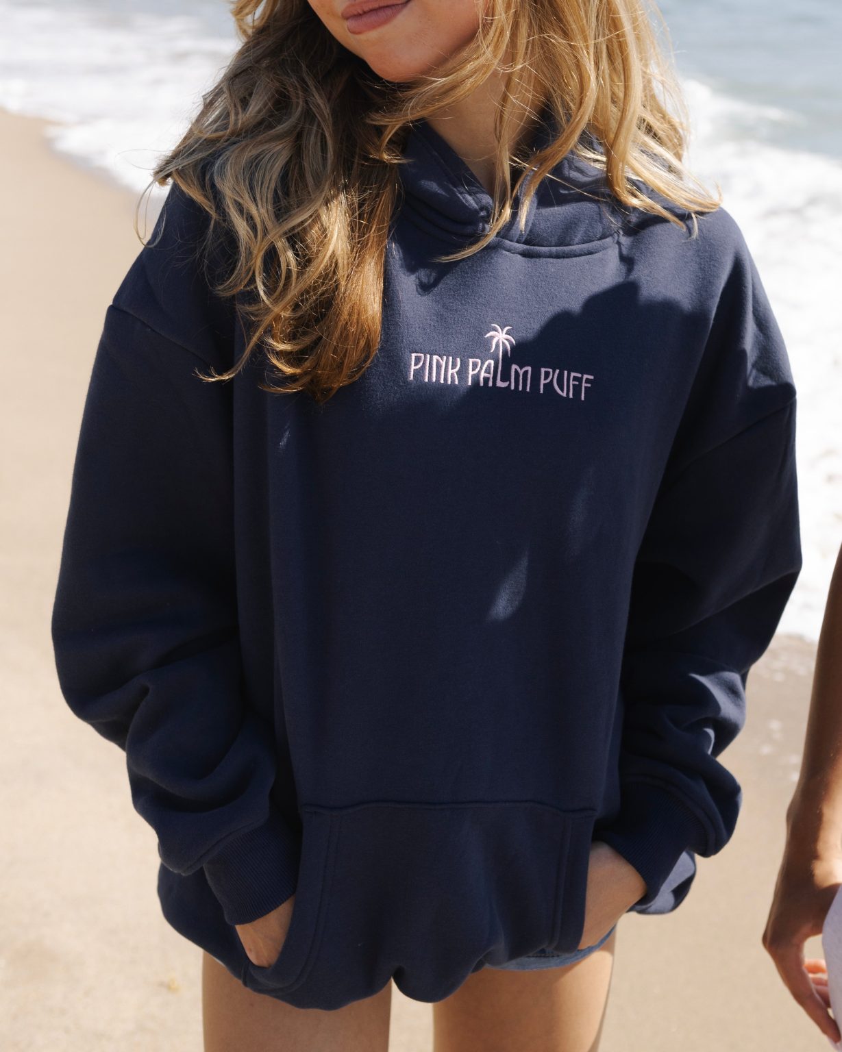 Classic Puff Hoodie in Navy Classic Puff Hoodie in Navy
