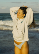 To Live For the Hope of it All Hoodie in Heather White